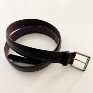 Cole Haan Black Leather Belt Size 36